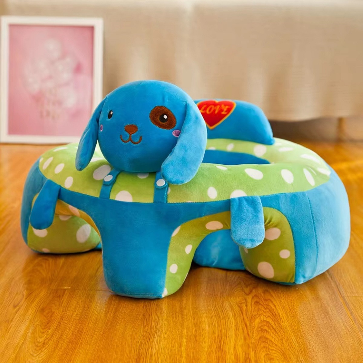 COJÍN SILLÓN APRENDIZAJE BEBÉ APOYO ANIMALES JHN - 4
