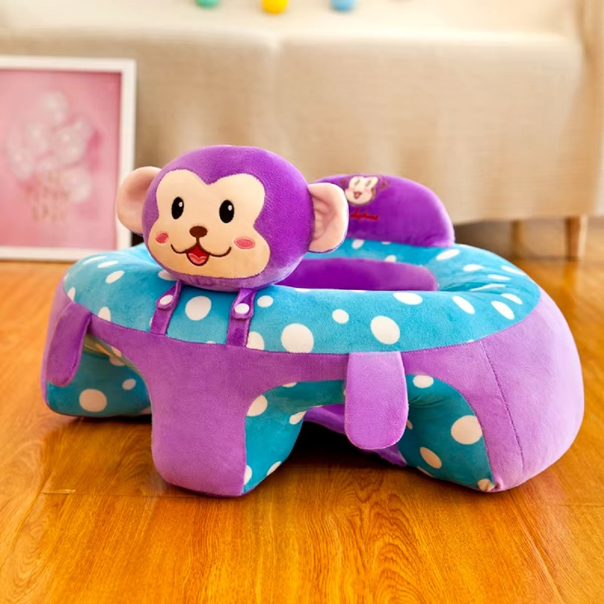 COJÍN SILLÓN BEBÉS APRENDIZAJE DISEÑO ANIMALES JHN - 8
