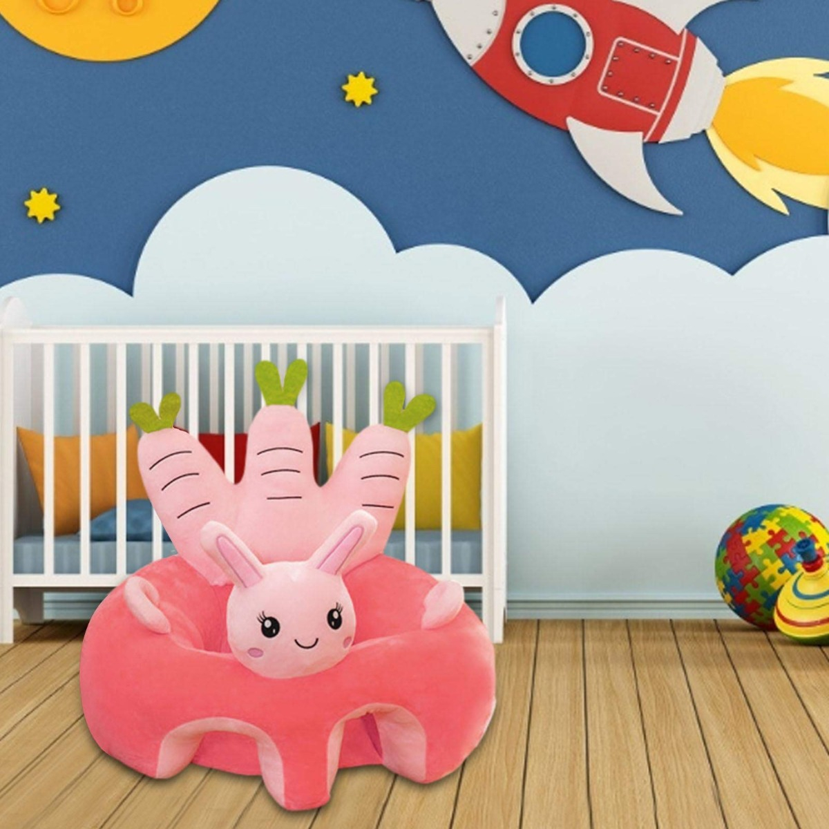 COJÍN SILLÓN BEBÉS APRENDIZAJE DISEÑO ANIMALES JHN - 10