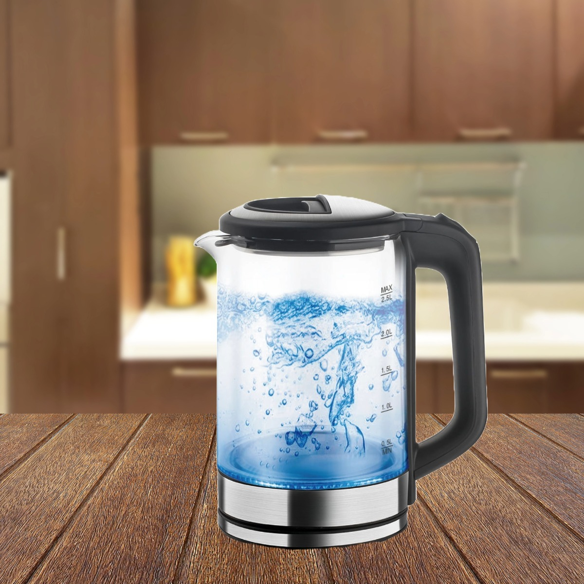 HERVIDOR AGUA 2,5L CALOR AJUSTABLE TE CAFÉ COCINA HOGAR LAU - 9