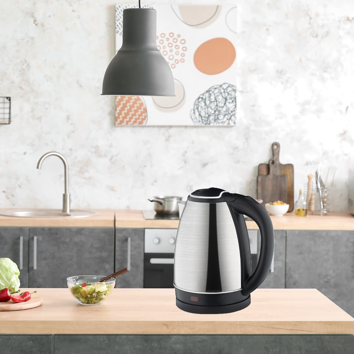 HERVIDOR AGUA 2L GORD TETERA CAFÉ TE COCINA HOGAR LAU - 2