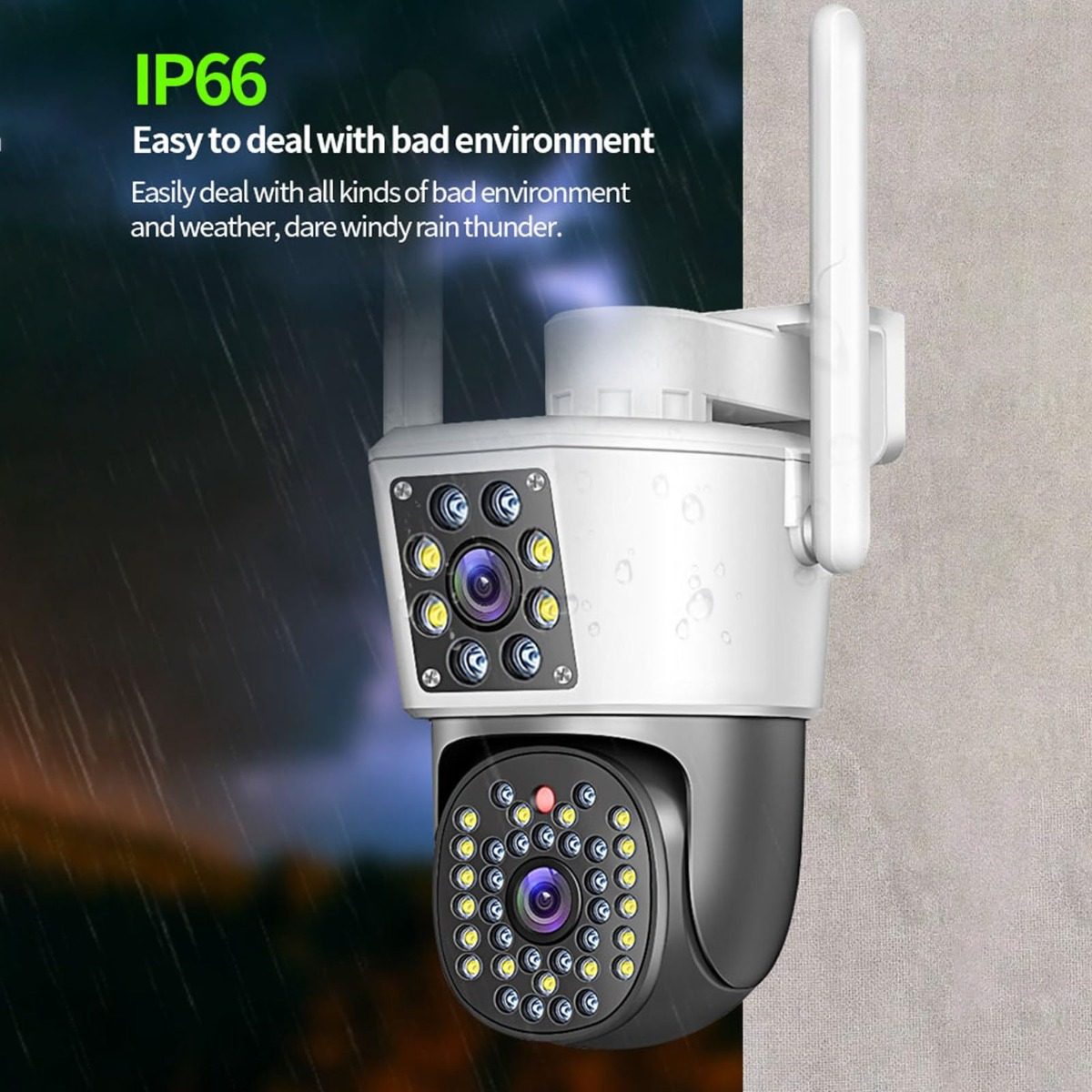 CAMARA SEGURIDAD ULTRA PRO WI-FI VIGILANCIA TIENDA HOGAR LAU - 4