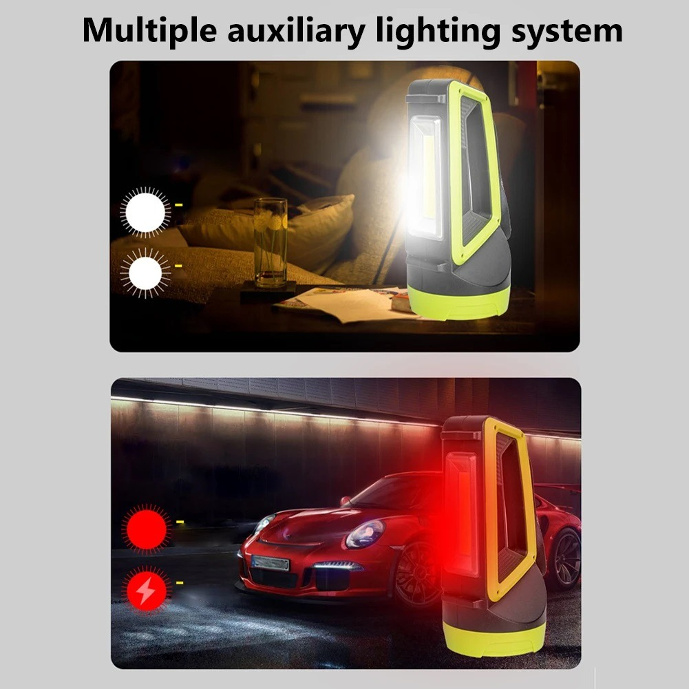 LINTERNA SPOTLIGHT V-G LED RECARGABLE USB HOGAR CAMPING LAU - 4