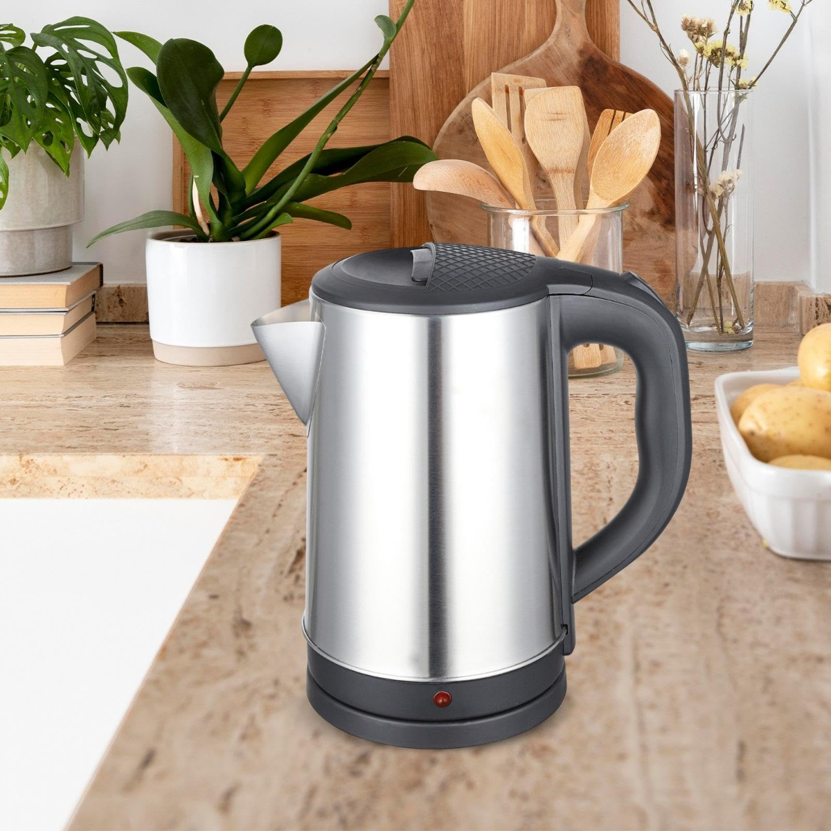 HERVIDOR AGUA CALENTADOR BHOF 2,3L CAFÉ COCINA HOGAR LAU - 7