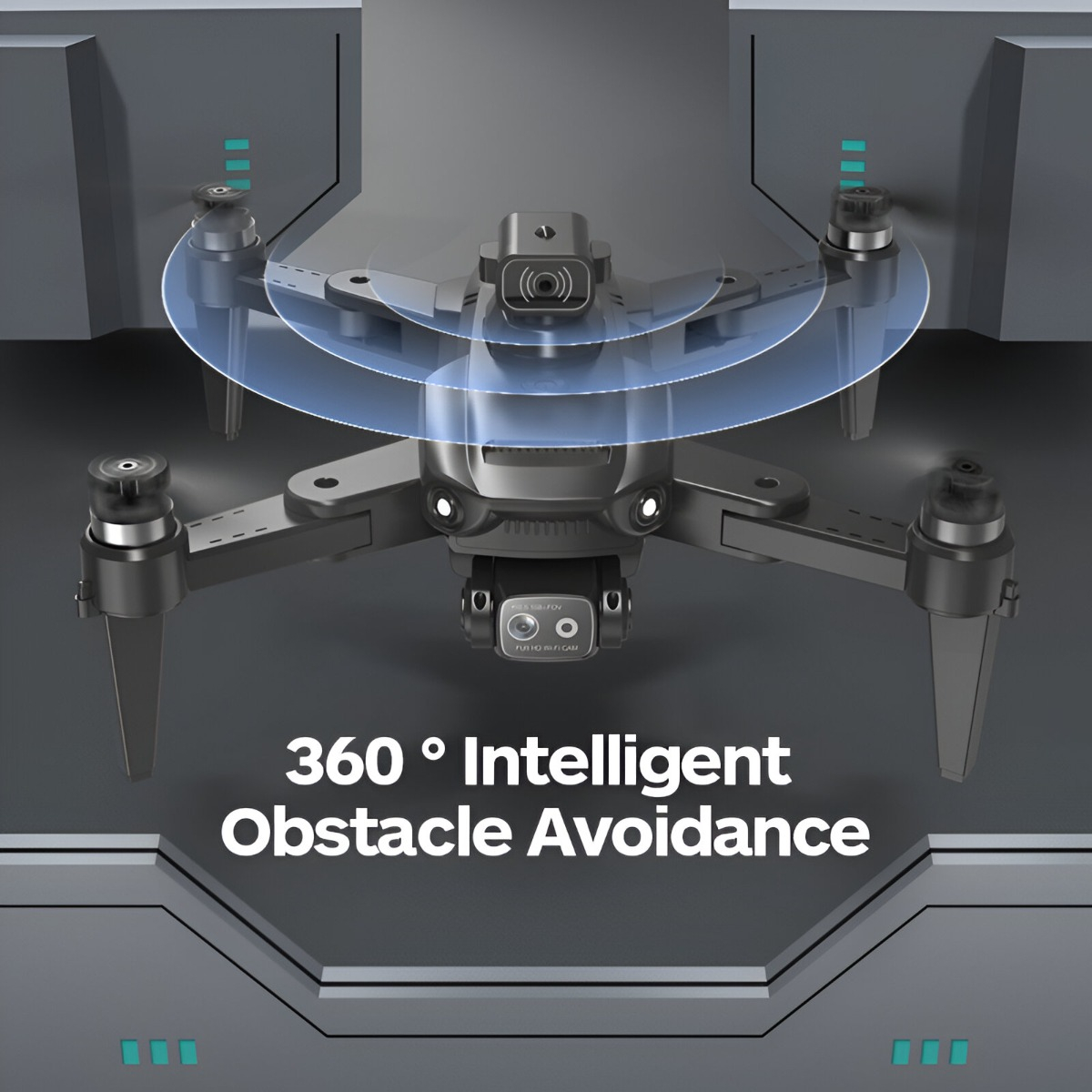 DRONE 8K CAMARA COMPACTO LIGERO BIDIRECCIONAL HD LAU - 4