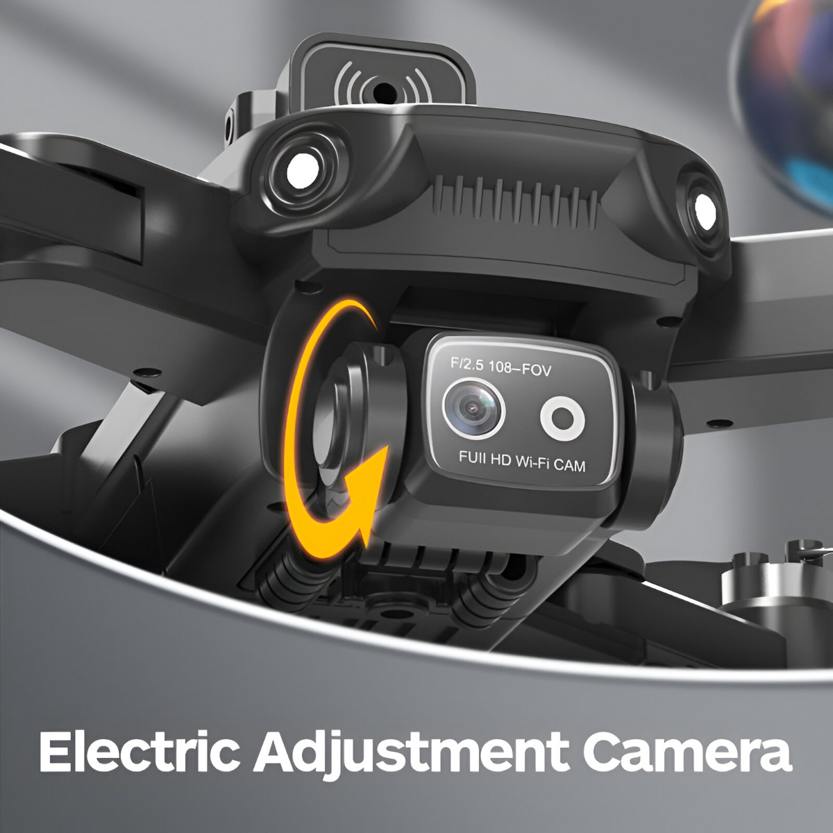 DRONE 8K CAMARA COMPACTO LIGERO BIDIRECCIONAL HD LAU - 9