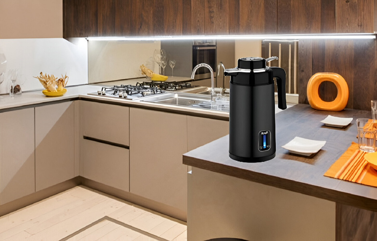 HERVIDOR AGUA AUTOMATICO CALIENTE ACERO INOX TE CAFÉ LAU - 2