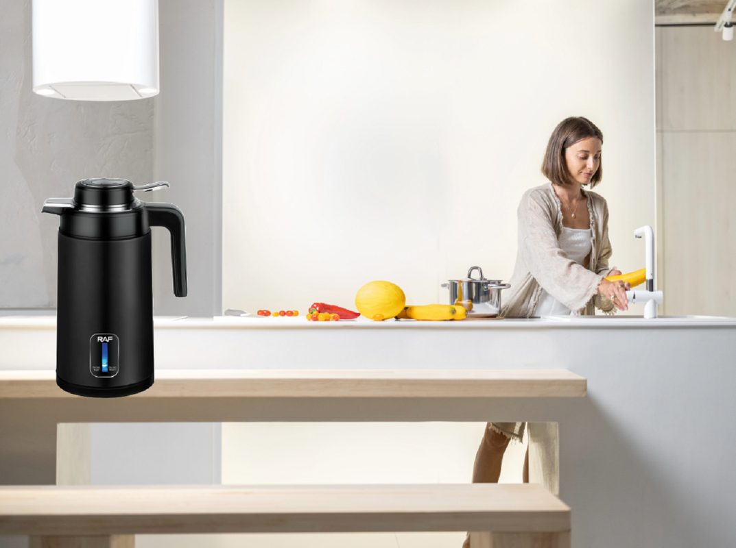 HERVIDOR AGUA AUTOMATICO CALIENTE ACERO INOX TE CAFÉ LAU - 4