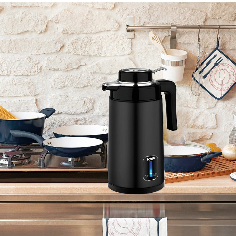 HERVIDOR AGUA AUTOMATICO CALIENTE ACERO INOX TE CAFÉ LAU - 7