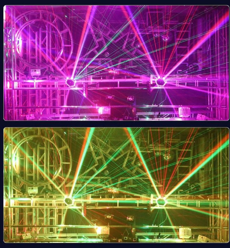 LUCES LED CABEZA MOVIL ESCENARIOS BARES BODAS LAU - 8