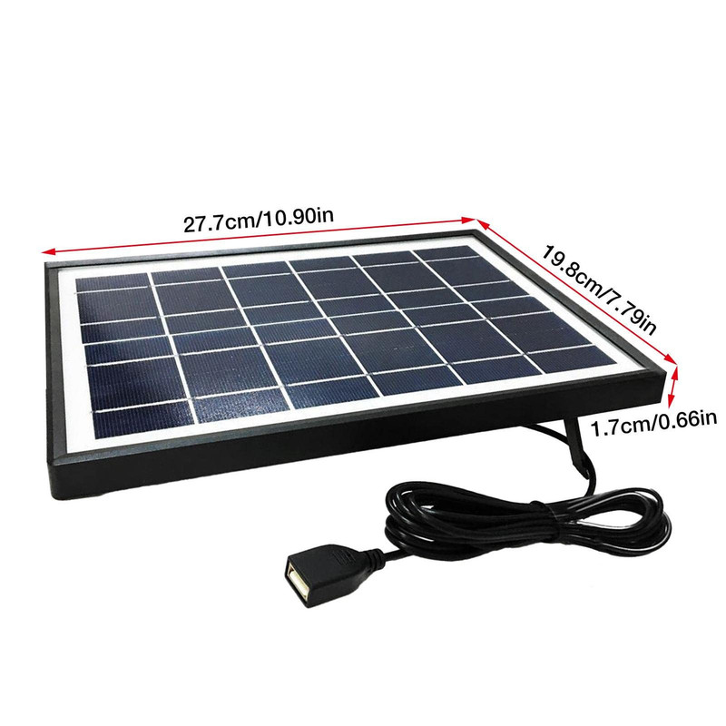 PANEL SOLAR POTENTE 25W CARGA LIGERO PORTATIL LAU - 4
