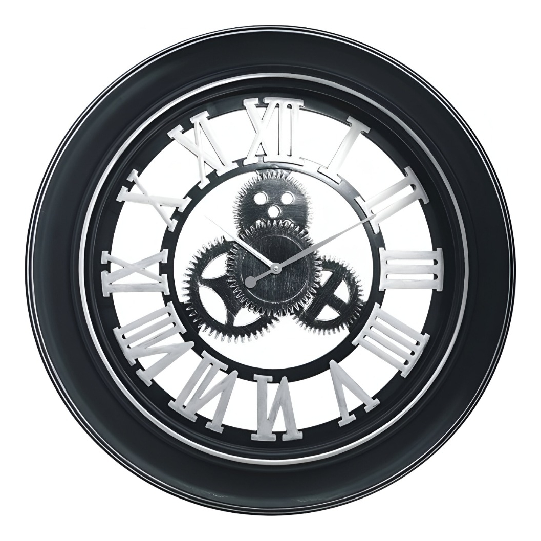 RELOJ PARED GRANDE CAMPESTRE VINTAGE 3D JHN - 1