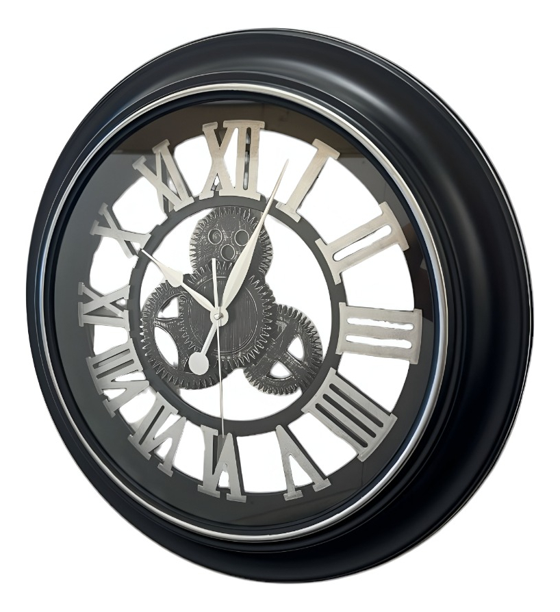 RELOJ PARED GRANDE CAMPESTRE VINTAGE 3D JHN - 3