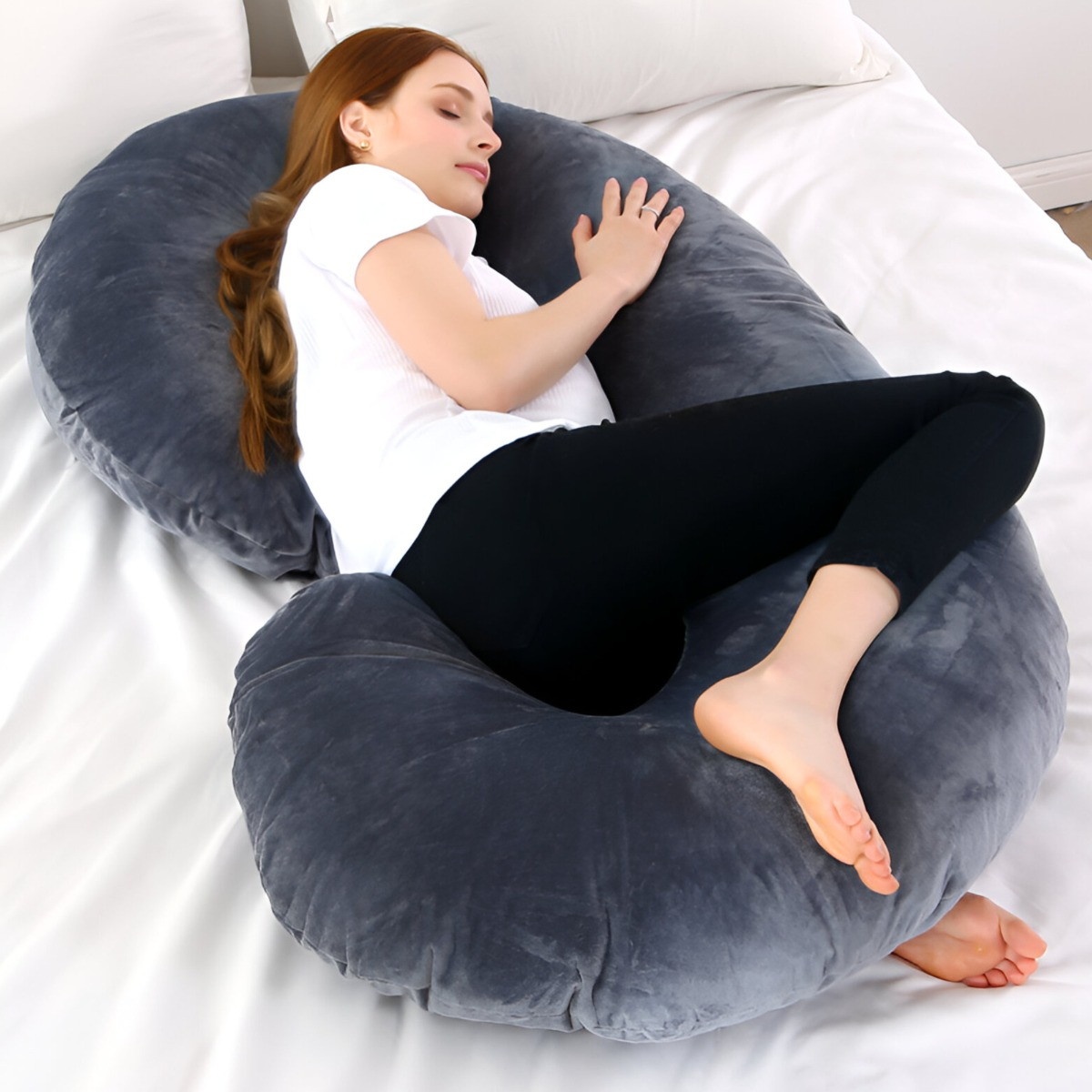 COJIN ALMOHADA MATERNAL CON FUNDA EXTRA SUAVE JHN - 4