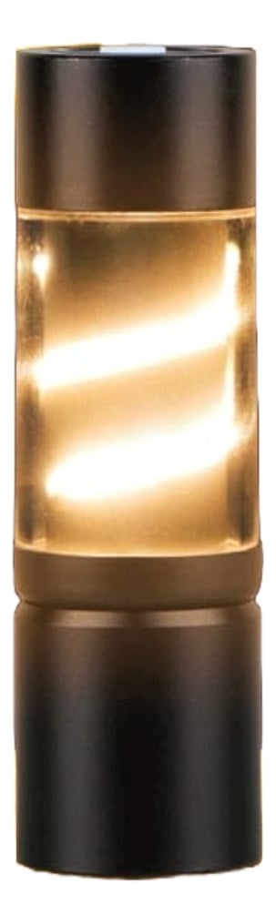 SET 2 LAMPARAS ANTORCHA ESPIRAL RECARGABLE CAMPING PATIO LAU - 2