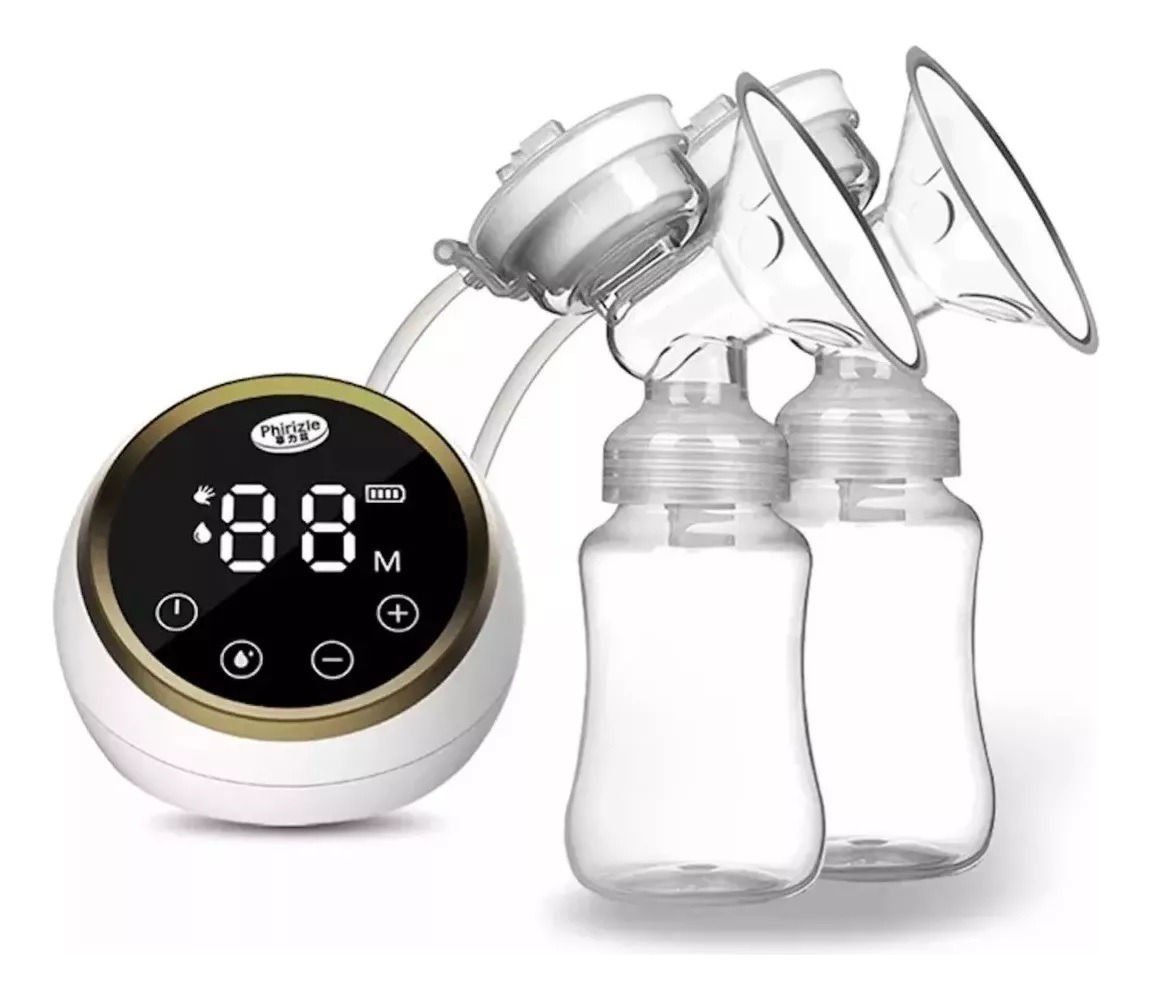 SACALECHES RECARGABLE USB EXTRACTOR LECHE PORTÁTIL LED JHN - 1