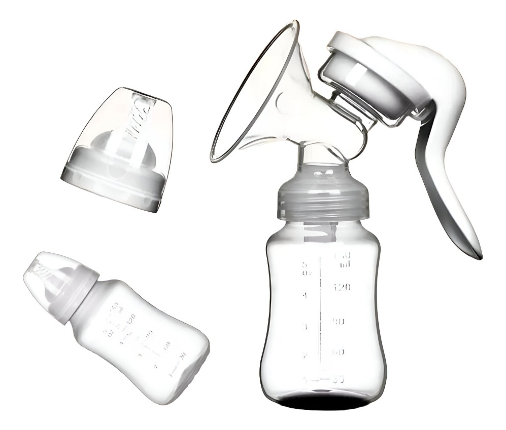 SACALECHE EXTRACTOR LECHE MANUAL LACTANCIA PORTÁTIL JHN - 3