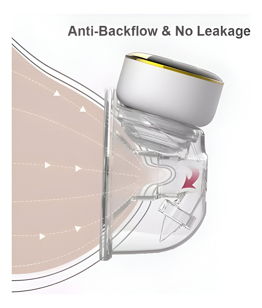 SACALECHE EXTRACTOR LECHE PORTÁTIL INALÁMBRICO LIGERO JHN - 4