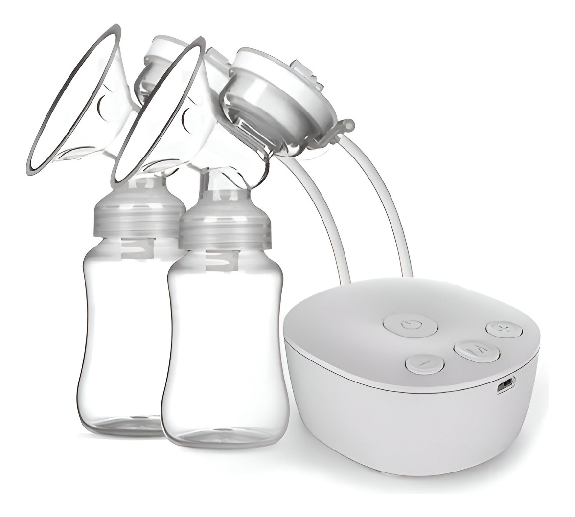 SACALECHE EXTRACTOR LECHE RECARGABLE DOBLE PORTÁTIL JHN - 1