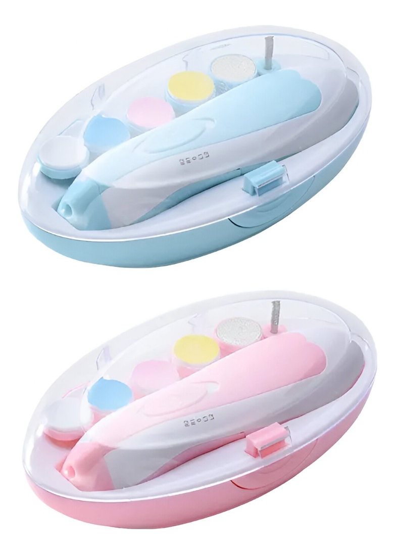 KIT LIMA UÑAS BEBÉS CORTAÚÑAS PULIDORA VERSÁTIL CUIDADO JHN - 3