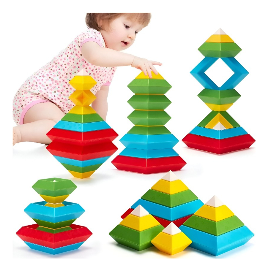 JUGUETE CONSTRUCCIÓN CREATIVIDAD EDUCATIVO ROMPECABEZA JHN - 3