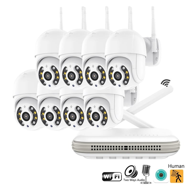 KIT CAMARAS SEGURIDAD INALAMBRICO HD LAU - 4