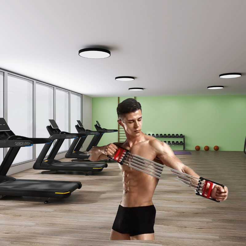BANDA EXTENSOR EJERCICIOS MULTIFUNCIONAL GYM HOGAR LAU - 9