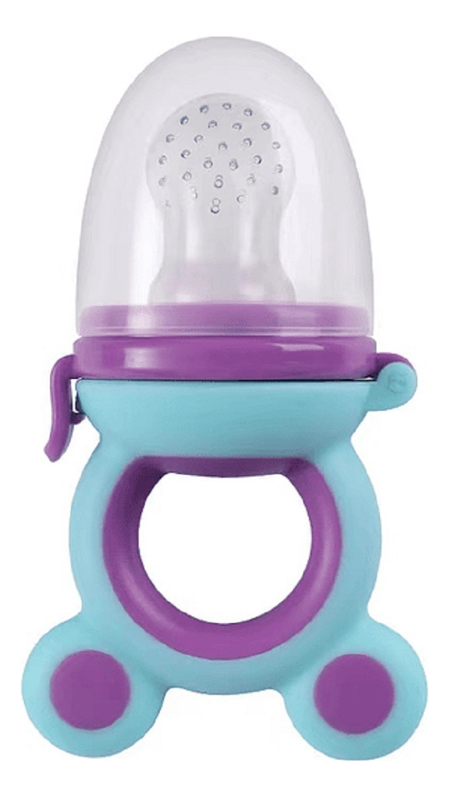 SET 4 CHUPETE ALIMENTADOR FRUTAS DIVERTIDO COMODO BEBE LAU - 1