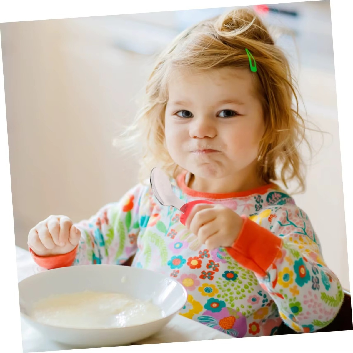 SET 3 CUBIERTO + CUCHARA ENTRENAMIENTO COMIDA BEBES LAU - 8