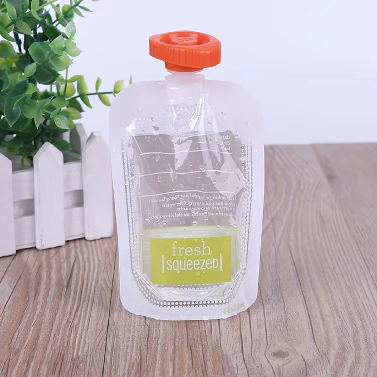 SET 20 BOLSAS ALIMENTACION REUTILIZABLE 118 ML BEBES LAU - 5