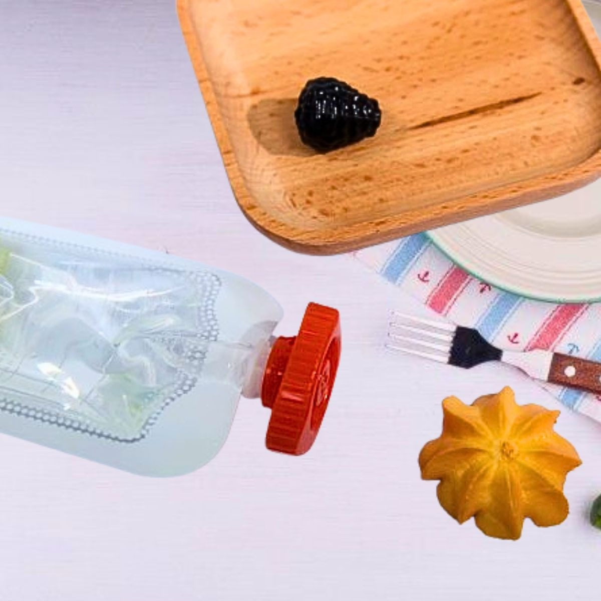 SET 20 BOLSAS ALIMENTACION REUTILIZABLE 118 ML BEBES LAU - 9