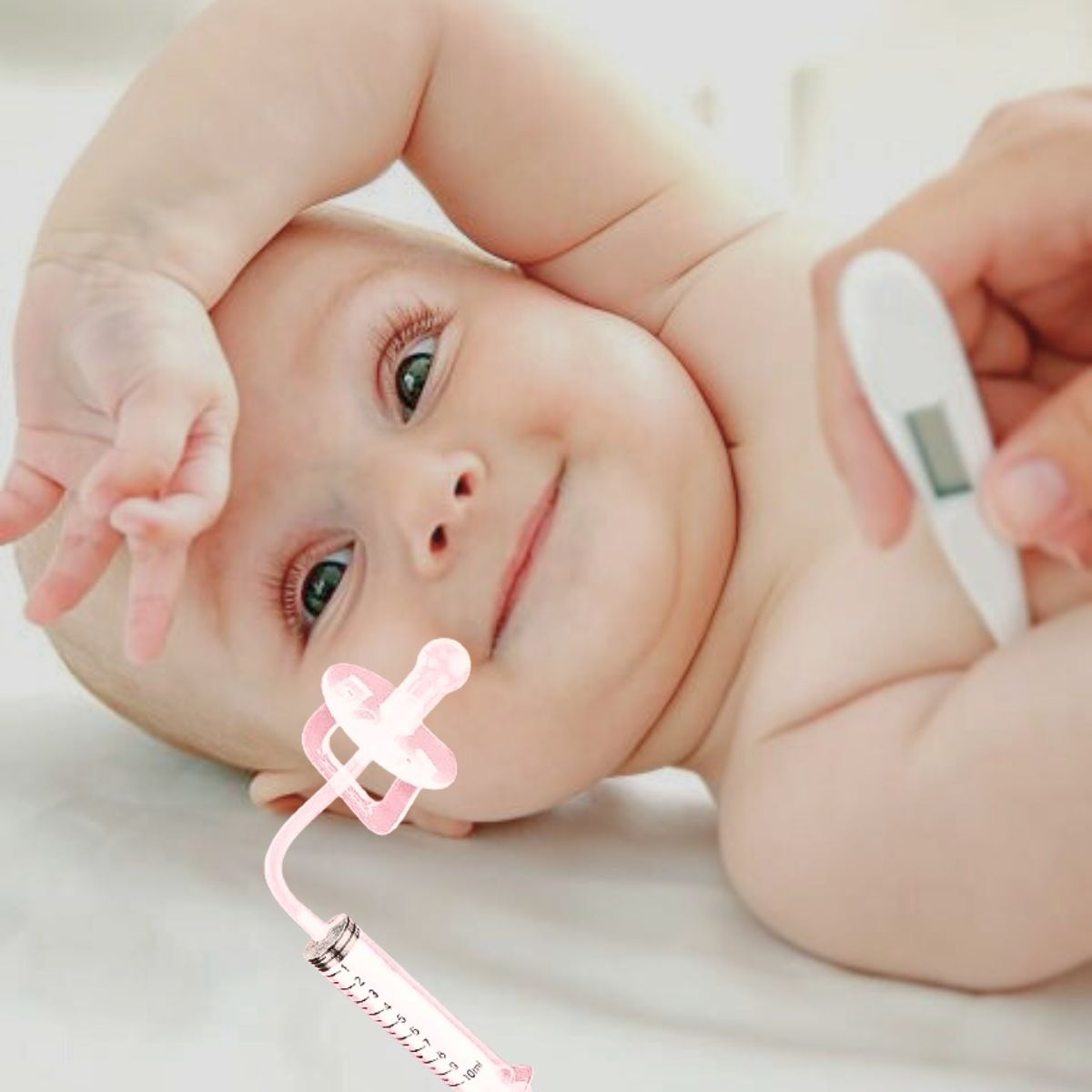 SET 4 CHUPETES ALIMENTADOR MEDICINA COMODO BEBES LAU - 5