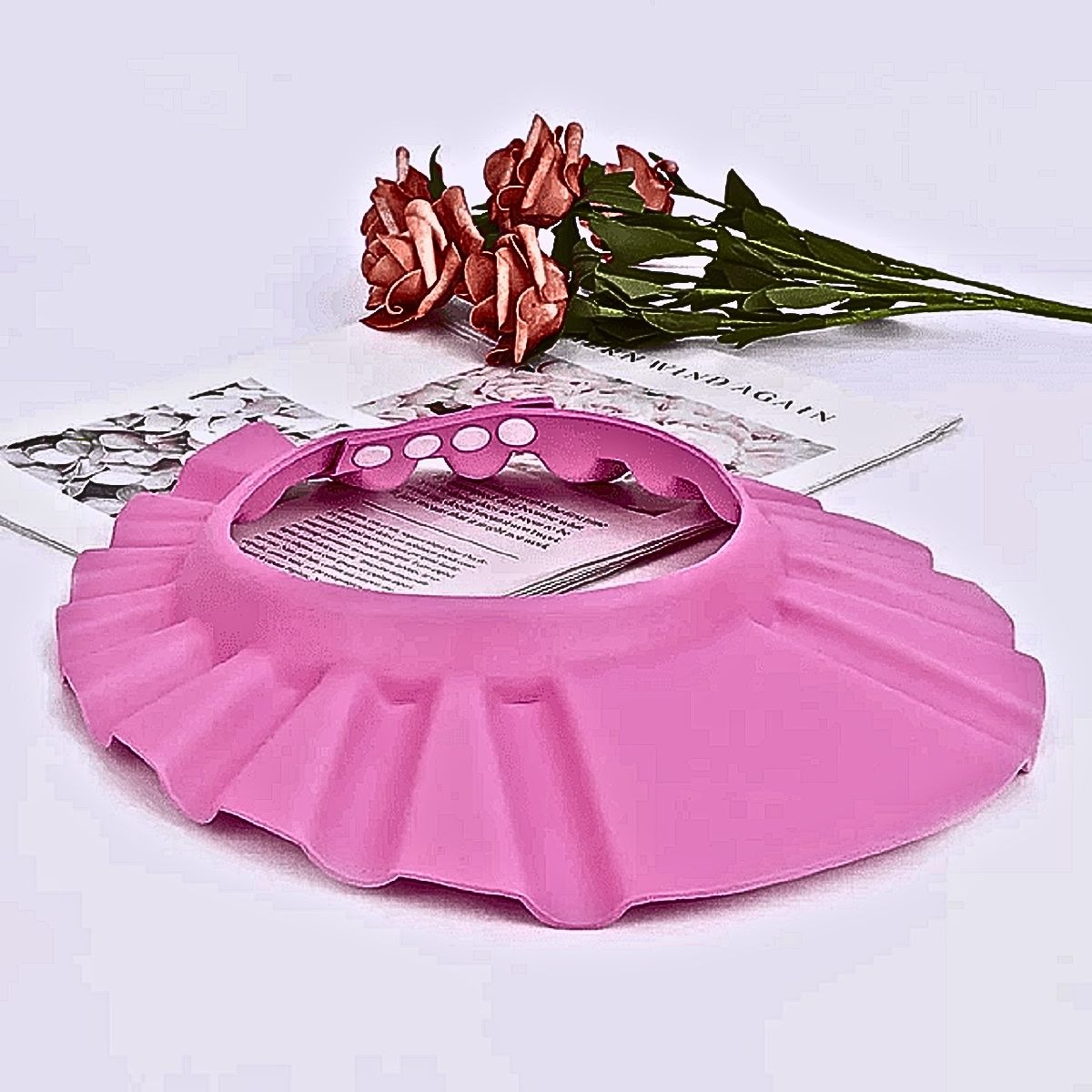SET 9 VISERA GORRO DUCHA PROTECCION BAÑO LAVADO BEBE LAU - 10
