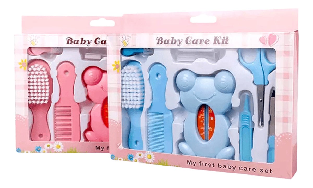 SET 2 KITS CUIDADO BEBE 8 EN 1 ASEO COMPLETO NIÑOS LAU - 1