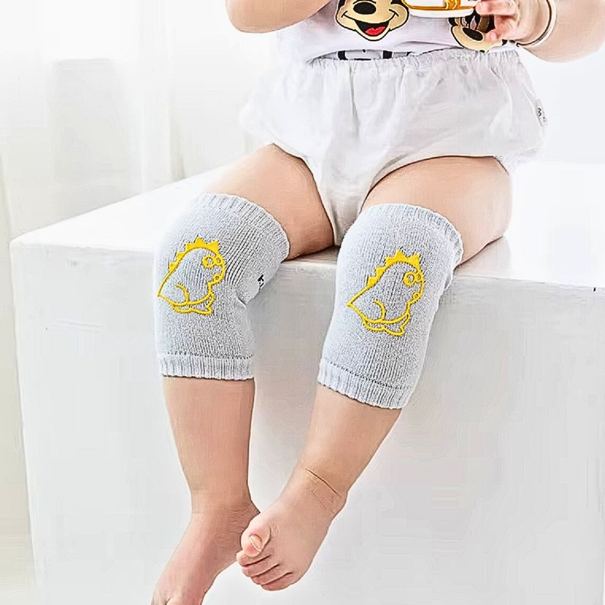 SET 12 RODILLERAS UNISEX PROTECCION ANTIDESLIZANTE BEBES LAU - 8
