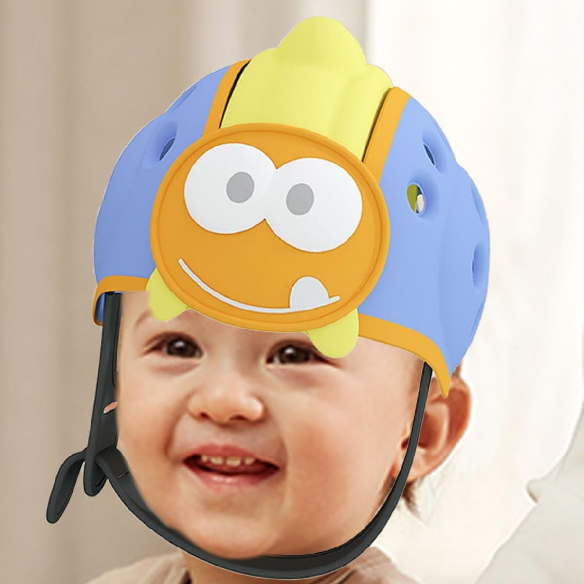 CASCOS ANTIGOLPES DISEÑO DINOSAURIO PROTECTOR BEBES LAU - 3