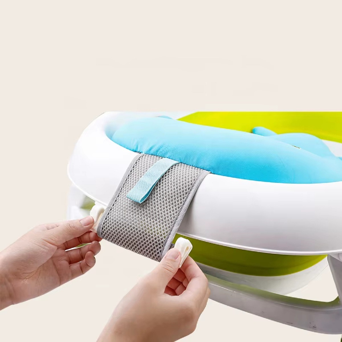 ALMOHADA COJIN APOYO TINA BAÑO DISEÑO BALLENA BEBES LAU - 7
