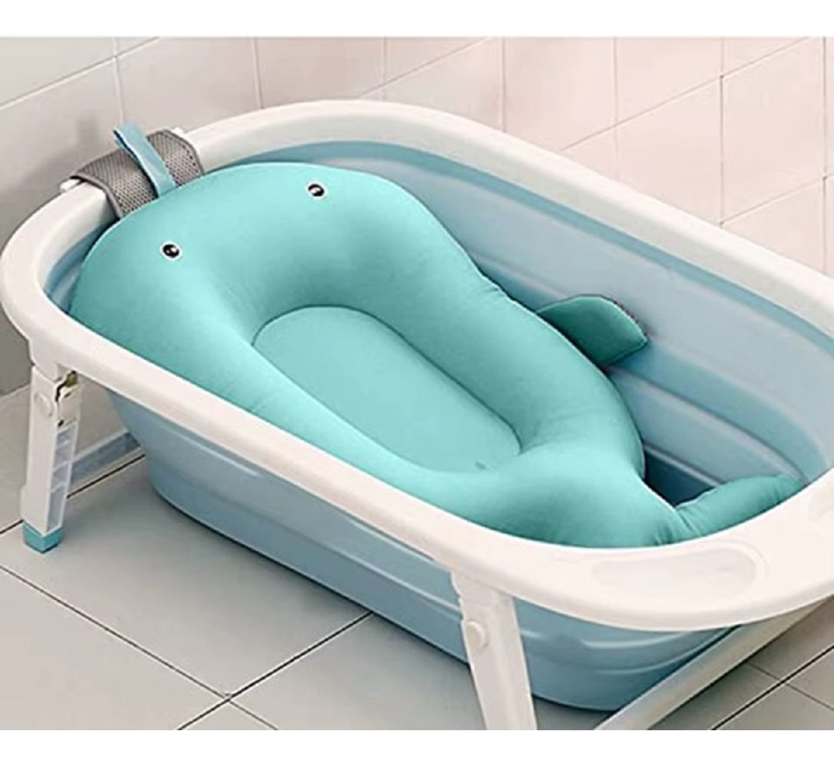 ALMOHADA COJIN APOYO TINA BAÑO DISEÑO BALLENA BEBES LAU - 9