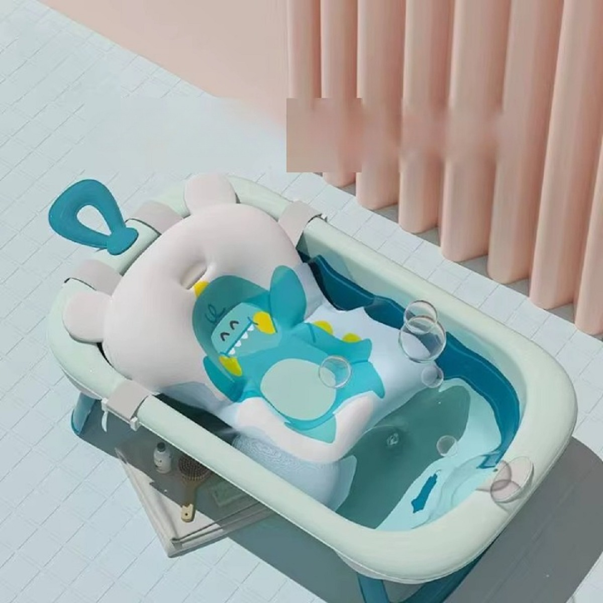 ALMOHADA COJIN APOYO TINA BAÑO DISEÑO MODERNO BEBES LAU - 4