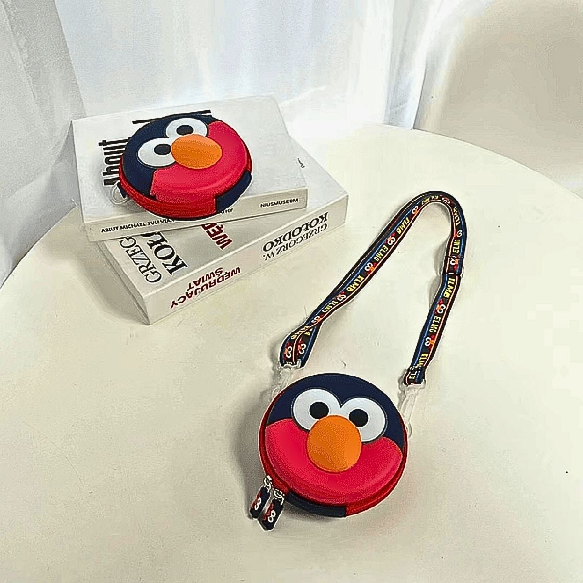 BILLETERA INFANTIL ELMO MODERNO SINTÉTICO PRACTICO NIÑA LAU - 2