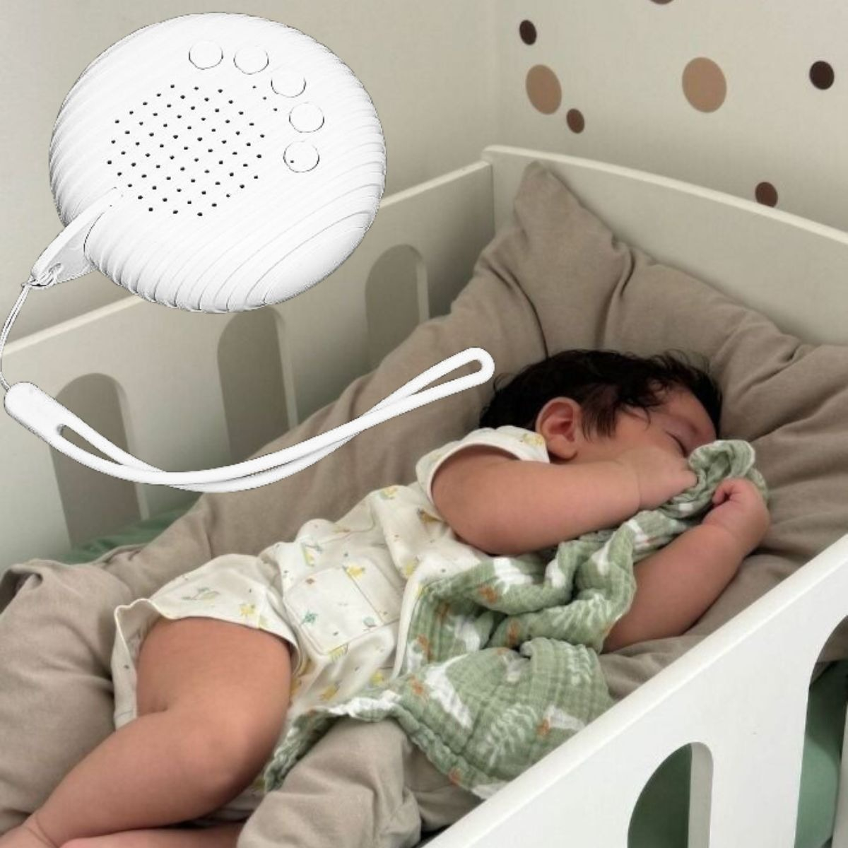 MONITOR RUIDO BLANCO BEBÉ SONIDOS RELAJANTES SUEÑO BEBE LAU - 9