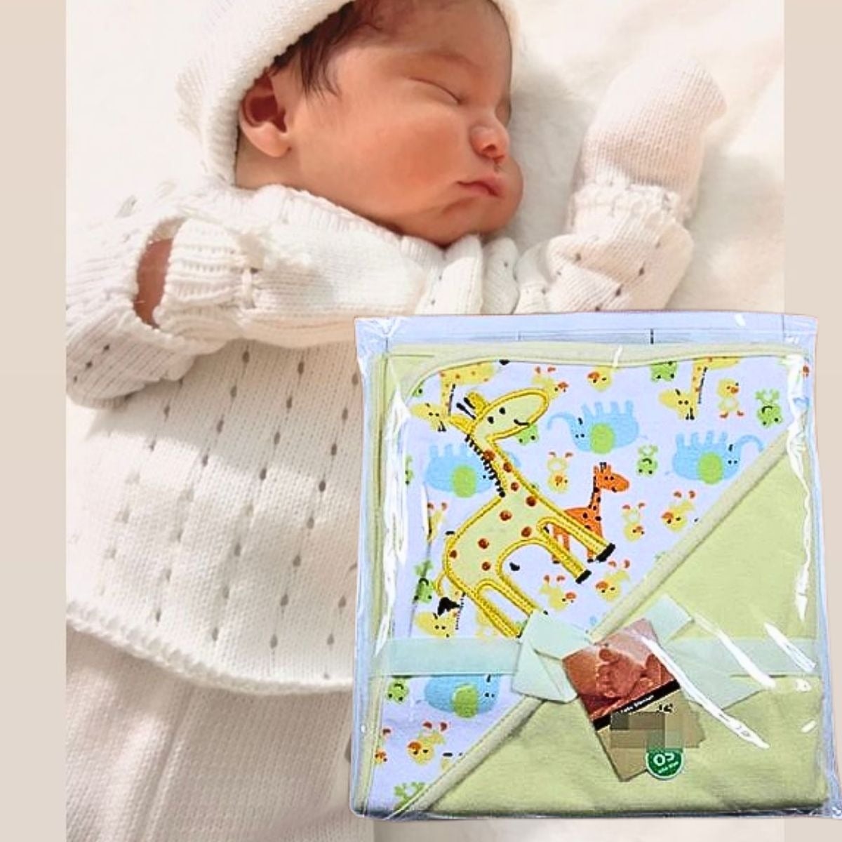 MANTA ENVOLVENTE BEBÉ DOBLE CAPA ALGODÓN SEGURO COMODA LAU - 5