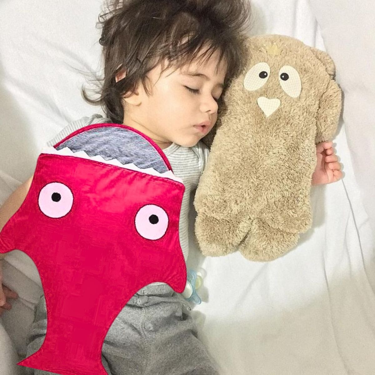 SACO DORMIR DISEÑO TIBURON COMODO CALIDO BEBE LAU - 6