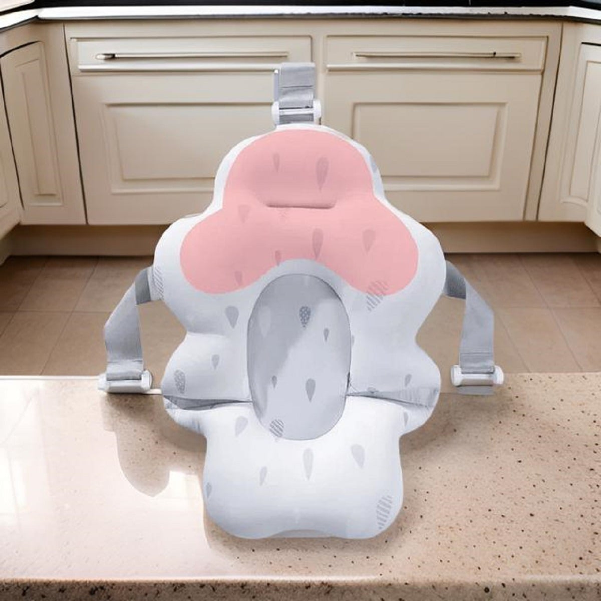 ALMOHADA COJIN APOYO TINA BAÑO DISEÑO NUBE BEBES LAU - 4