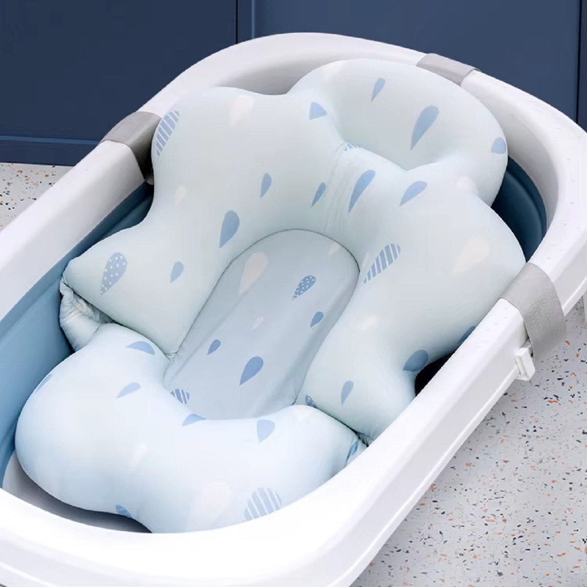 ALMOHADA COJIN APOYO TINA BAÑO DISEÑO NUBE BEBES LAU - 10