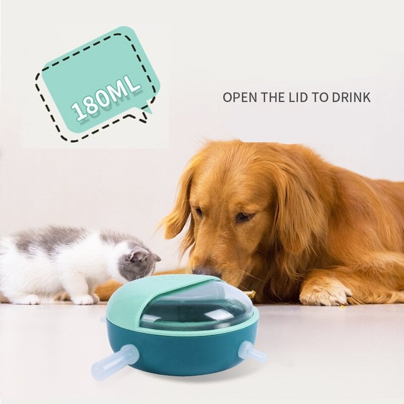 COMEDOR DISPENSADOR LECHE CACHORROS COMIDA GATOS PERROS LAU - 4