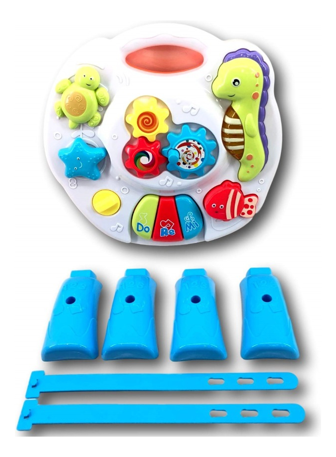 CENTRO ACTIVIDADES JUEGO APRENDIZAJE 2EN1 FORMA MESA BEBE LA - 3
