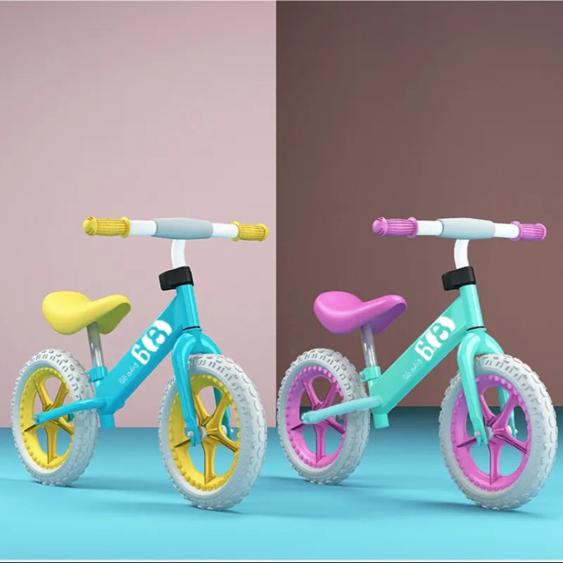 JUGUETE BICICLETA EQUILIBRIO APRENDIZAJE SIN PEDAL NIÑOS LAU - 4