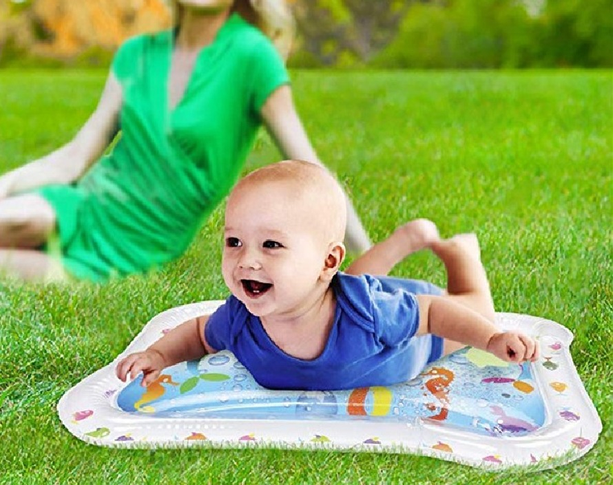 SET 2 TAPETE ALFOMBRA JUEGO INFLABLE BEBE DIVERTIDO LAU - 9