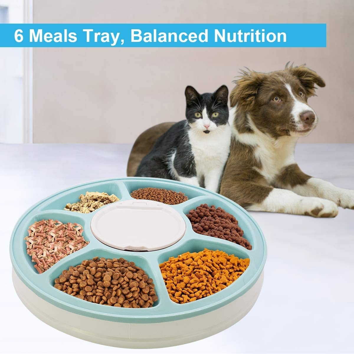 COMEDERO AUTOMÁTICO ALIMENTO MASCOTAS TEMPORIZADOR LAU - 3